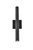 Elegant Lighting - LDOD4008BK - LED Outdoor Wall Lamp - Raine - black