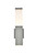 Elegant Lighting - LDOD4021S - LED Outdoor Wall Lamp - Raine - Silver