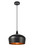 Elegant Lighting - LDPD2003 - One Light Pendant - Nora - Black