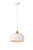Elegant Lighting - LDPD2004 - One Light Pendant - Nora - white and Natural Wood
