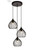 Elegant Lighting - LDPD2095 - Three Light Pendant - Sayer - Black