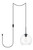 Elegant Lighting - LDPG2212BK - One Light Plug in Pendant - Baxter - Black