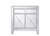 Elegant Lighting - MF6-1034 - Cabinet - Contempo - Silver