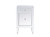 Elegant Lighting - MF72035WH - Nightstand - Reflexion - White