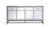 Elegant Lighting - MF72072BK - Credenza - James - Black