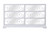 Elegant Lighting - MF81036WH - Cabinet - Modern - White