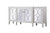 Modern Credenza (MF82111WH)