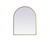 Elegant Lighting - MR1A2430BRS - Mirror - Ayra - Brass