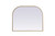 Elegant Lighting - MR1B3630BRS - Mirror - Blaire - Brass
