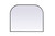 Elegant Lighting - MR1B4234BLK - Mirror - Blaire - Black