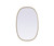 Elegant Lighting - MR2B2030BRS - Mirror - Brynn - Brass