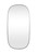 Elegant Lighting - MR2B3060SIL - Mirror - Brynn - Silver