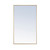 Elegant Lighting - MR4075BR - Mirror - Monet - Brass