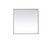 Elegant Lighting - MR43030BR - Mirror - Eternity - Brass