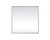 Elegant Lighting - MR44242BR - Mirror - Eternity - Brass