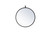 Elegant Lighting - MR4718BK - Mirror - Rowan - Black