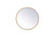 Elegant Lighting - MR4821BR - Mirror - Eternity - Brass