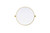Elegant Lighting - MR6G24BRA - Mirror - Amoura - Brass