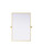 Elegant Lighting - MR6H2436BRA - Mirror - Amoura - Brass