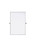 Elegant Lighting - MR6H2436SIL - Mirror - Amoura - Silver