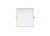 Elegant Lighting - MR6H2730BRA - Mirror - Amoura - Brass