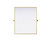 Elegant Lighting - MR6H3036BRA - Mirror - Amoura - Brass