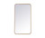 Elegant Lighting - MR802036BR - Mirror - Evermore - Brass