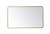 Elegant Lighting - MR802440BR - Mirror - Evermore - Brass