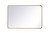 Elegant Lighting - MR802740BR - Mirror - Evermore - Brass