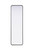 Elegant Lighting - MR8A1860BLK - Mirror - Remy - Black