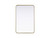 Elegant Lighting - MR8A2436BRA - Mirror - Remy - Brass