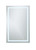 Elegant Lighting - MRE13048 - LED Mirror - Helios - Silver