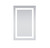 Elegant Lighting - MRE-6001 - LED Mirror - Nova - glossy white