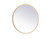 Elegant Lighting - MRE6039BR - LED Mirror - Pier - Brass
