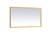 Elegant Lighting - MRE62036BR - LED Mirror - Pier - Brass