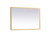 Elegant Lighting - MRE62436BR - LED Mirror - Pier - Brass