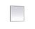 Elegant Lighting - MRE63636BK - LED Mirror - Pier - Black