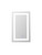 Elegant Lighting - MRE81830 - LED Mirror - Riven - white