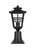 Elegant Lighting - OD303P16BK - One Light Outdoor Post Mount - Macon - Black