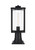 Elegant Lighting - OD310P17BK - One Light Outdoor Post Mount - Memphis - Black