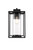 Elegant Lighting - OD310W17BK - One Light Outdoor Wall Sconce - Memphis - Black