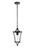 Elegant Lighting - OD311H15BK - One Light Outdoor Pendant - Belgrade - Black
