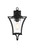 Elegant Lighting - OD311W19BK - One Light Outdoor Wall Sconce - Belgrade - Black