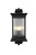 Elegant Lighting - OD316W24BK - Three Light Outdoor Wall Sconce - Collins - Black