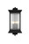 Elegant Lighting - OD316W28BK - Four Light Outdoor Wall Sconce - Collins - Black