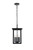 Elegant Lighting - OD324H16BK - Four Light Outdoor Pendant - Sheridan - Black