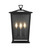 Elegant Lighting - OD331W16BK - Three Light Outdoor Wall Sconce - Richmond - Black