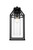Elegant Lighting - OD606W24BK - One Light Outdoor Wall Sconce - Zora - Black and Clear