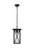Elegant Lighting - OD607H14BK - One Light Outdoor Pendant - Jada - Black and Clear
