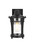 Elegant Lighting - OD609W11BK - One Light Outdoor Wall Sconce - Artemis - Black and Clear